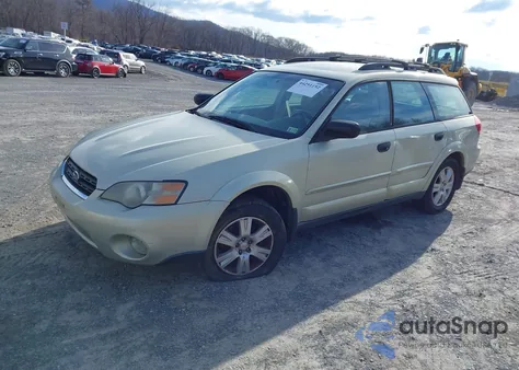 2005 Subaru Outback 2.5I z USA, uszkodzony, nr VIN 4S4BP61C457391809